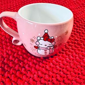 Warm wishes hello kitty mug. Set of 2